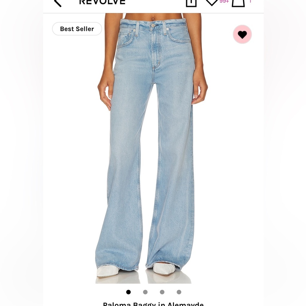 NWT Citizens of Humanity Paloma Baggy in Alemayde